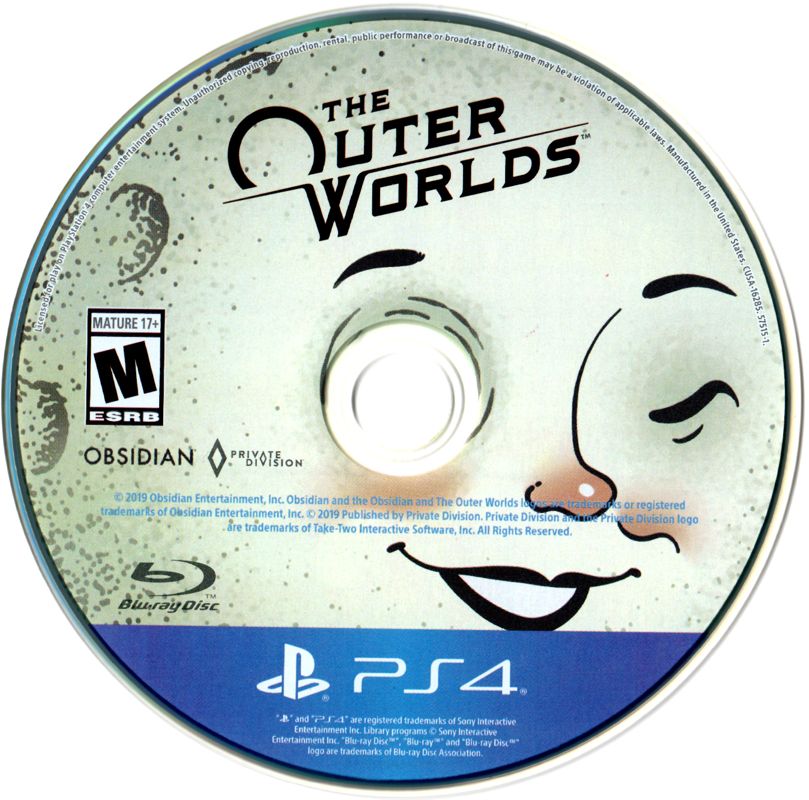The Outer Worlds (Sony PlayStation 4, PS4, )