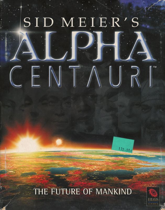 Front Cover for Sid Meier's Alpha Centauri (Windows)