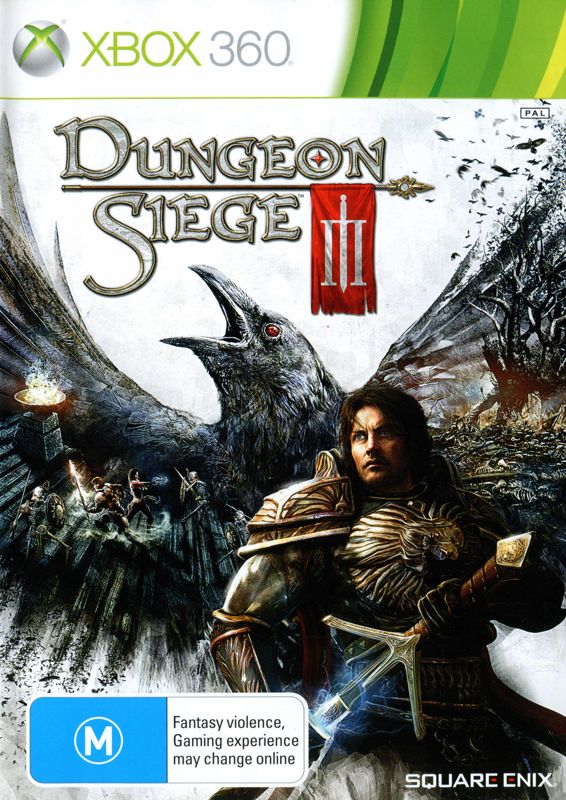 Front Cover for Dungeon Siege III (Xbox 360)