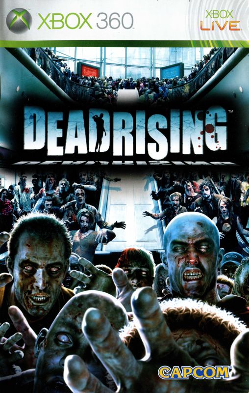 Manual for Dead Rising (Xbox 360): Front