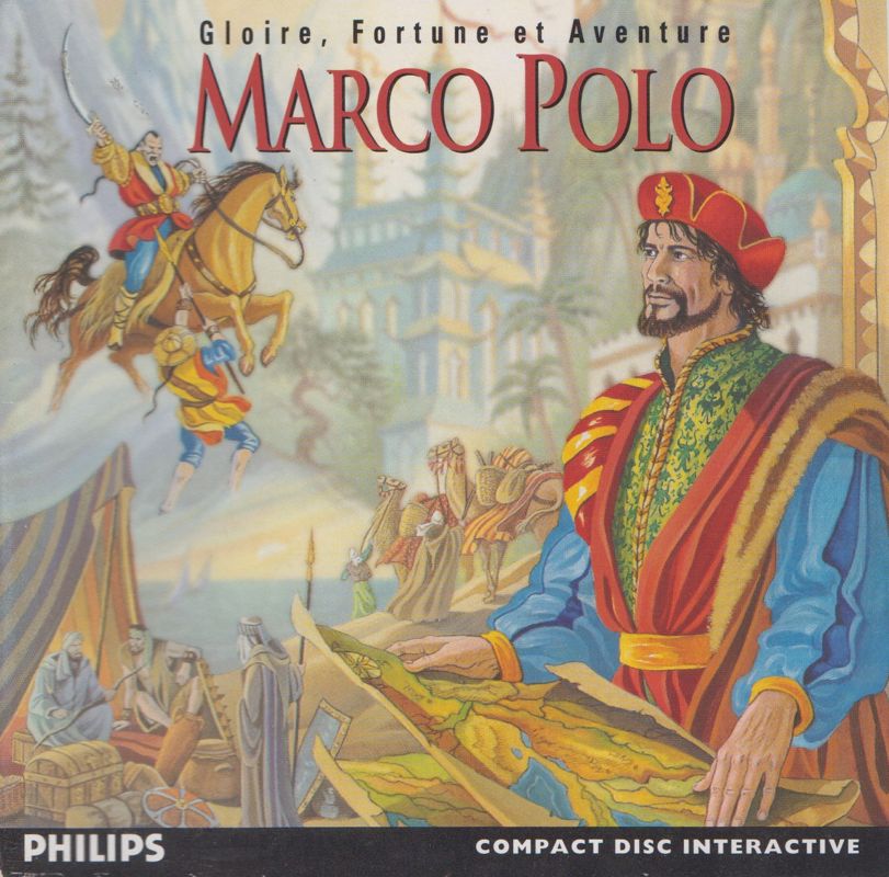 Manual for Marco Polo (CD-i) (Double Disc Case): Front (48-page)