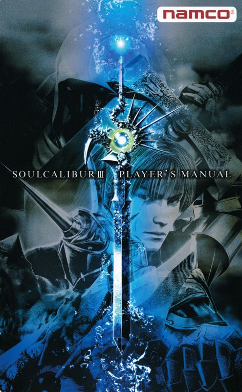 Manual for SoulCalibur III (PlayStation 2): Front