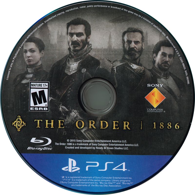 The Order 1886 (Premium Edition) cover or packaging material MobyGames