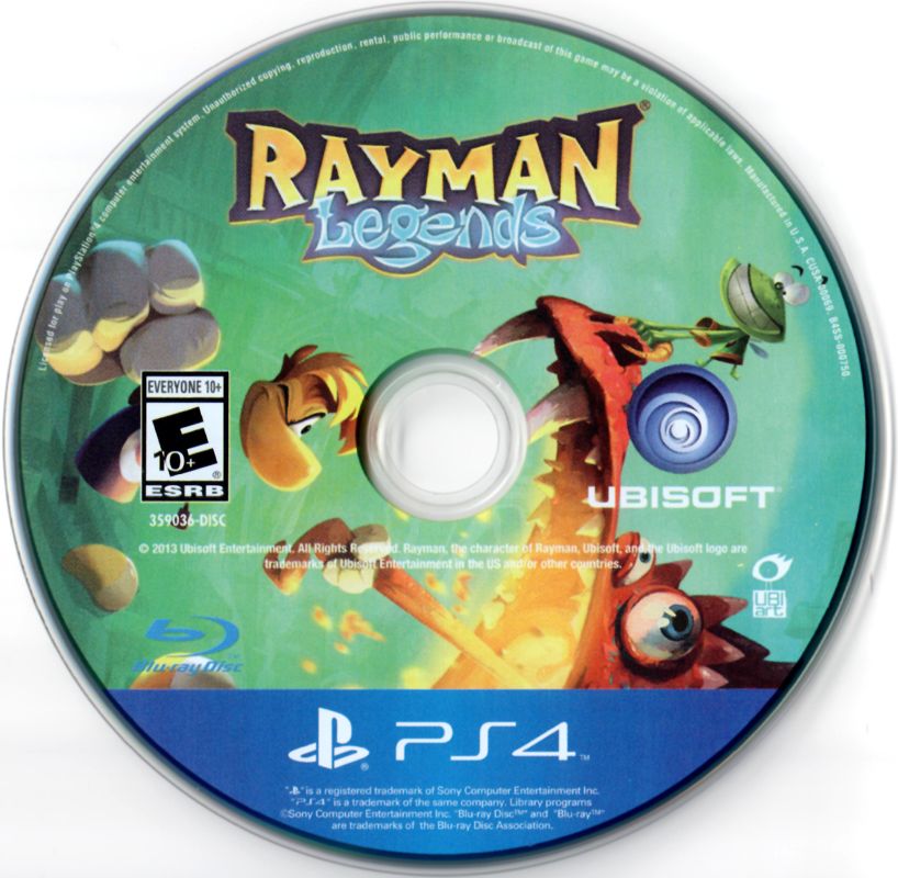 Rayman Legends cover or packaging material - MobyGames