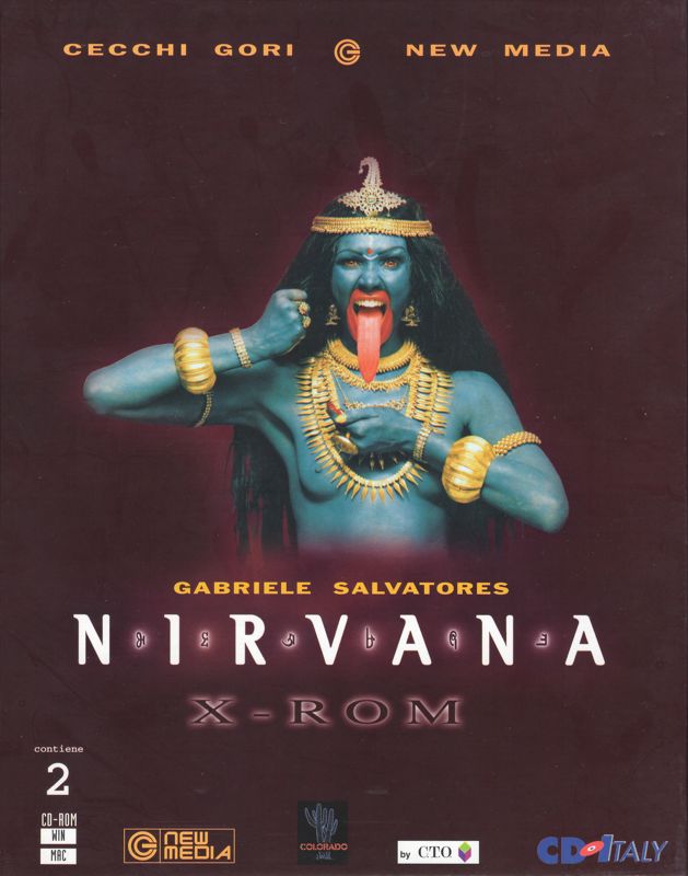 Front Cover for Nirvana X-ROM (Macintosh and Windows)