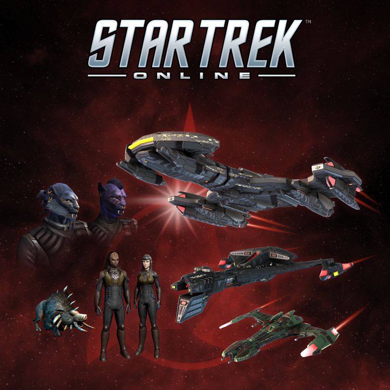 Front Cover for Star Trek Online: Klingon Dahar Master Faction Pack (PlayStation 4) (download release)