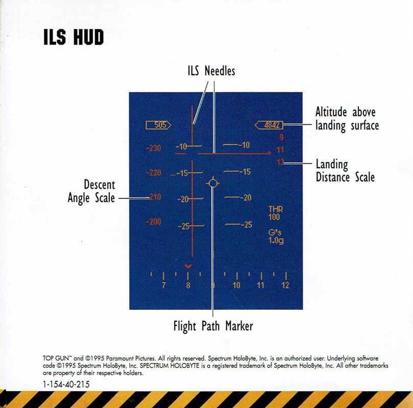 Other for Top Gun: Fire at Will! (DOS) (Alternate Front and Back Cover): Jewel Case - Inlay Left