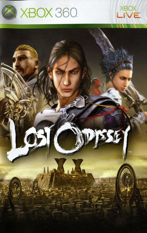 Manual for Lost Odyssey (Xbox 360): Front