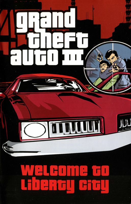 Manual for Grand Theft Auto III (PlayStation 2): Front