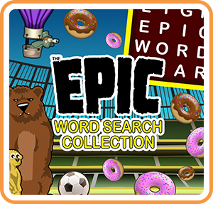 Front Cover for The Epic Word Search Collection (Nintendo Switch) (download release): 1st version