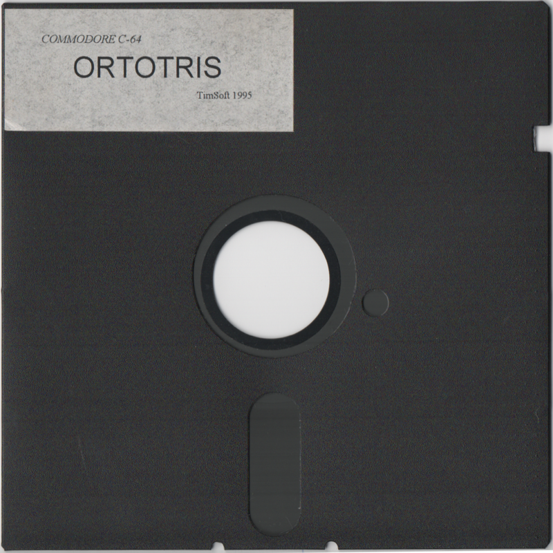Media for Ortotris (Commodore 64) (5.25' Disk release)