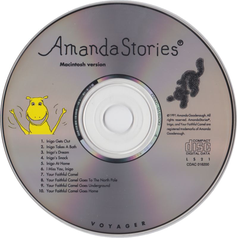Media for AmandaStories (Macintosh)