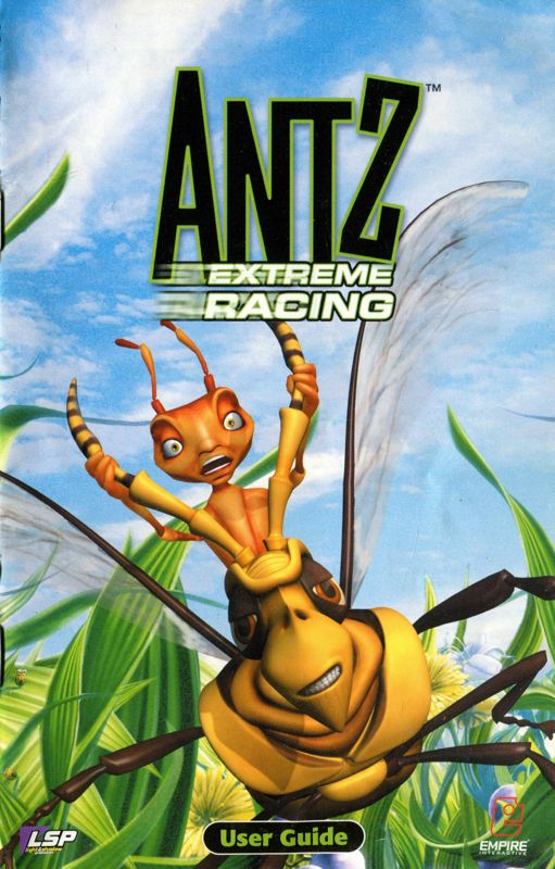 Manual for Antz Extreme Racing (PlayStation 2) (Alternate release): Front