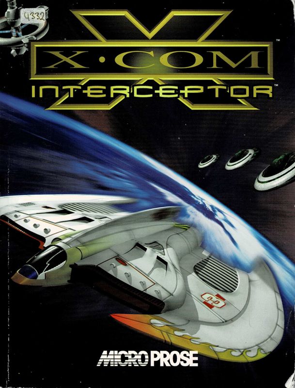 Manual for X-COM: Interceptor (Windows): Front