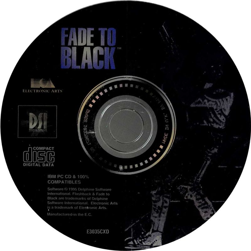 Media for Fade to Black (DOS) (EA CD-ROM Classics release)