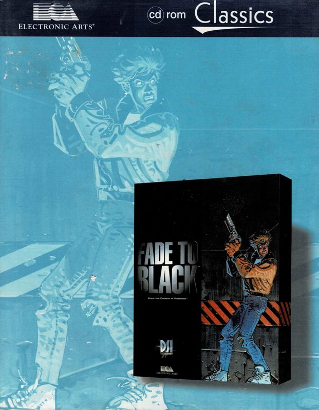 Front Cover for Fade to Black (DOS) (EA CD-ROM Classics release)