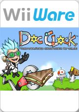Front Cover for Doc Clock: The Toasted Sandwich of Time (Wii) (WiiWare release)