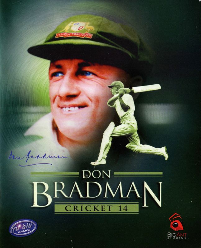 Don Bradman Cricket 14 cover or packaging material - MobyGames