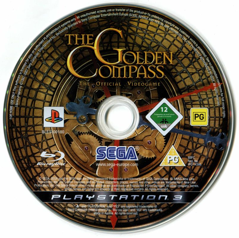 Media for The Golden Compass (PlayStation 3)