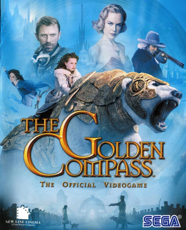 Manual for The Golden Compass (PlayStation 3): Front