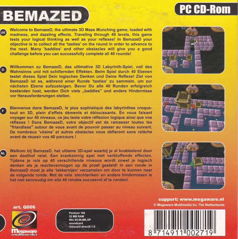 Other for 40 PC Games: Mega Game Box (Windows): Vol 6: Bemazed - Back