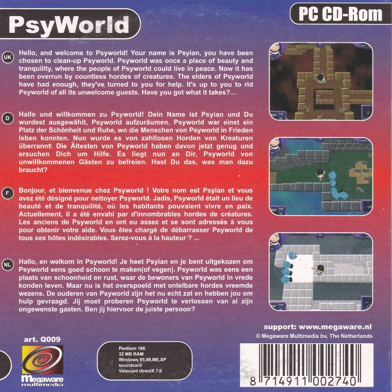 Other for 40 PC Games: Mega Game Box (Windows): Vol 9: Psyworld - Back