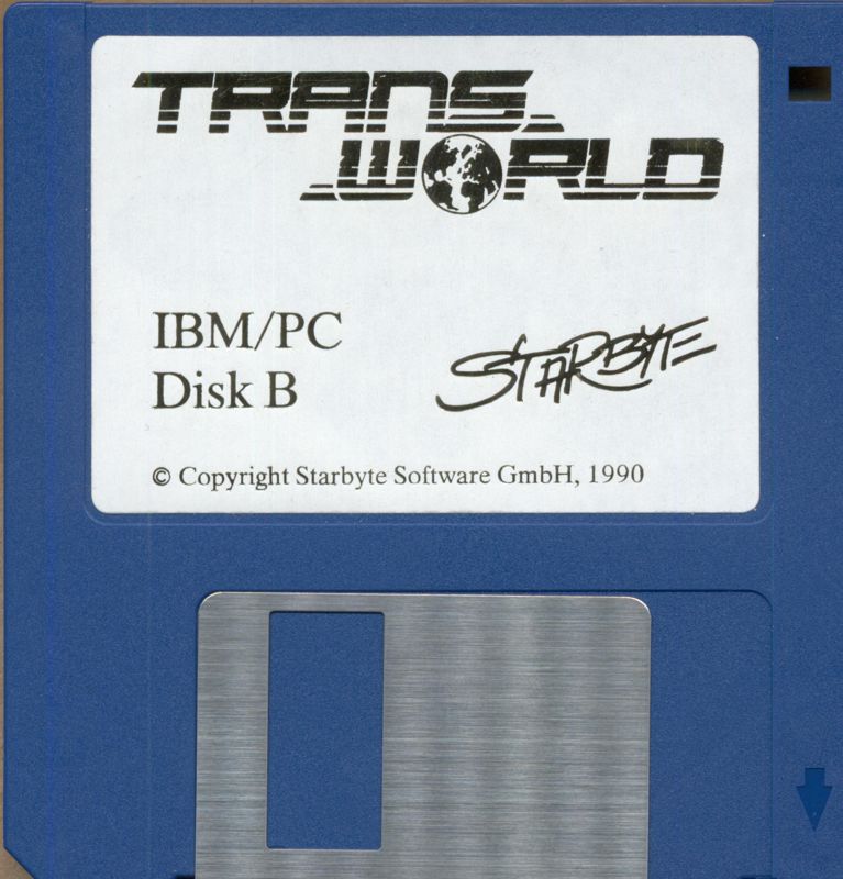 Media for Transworld (DOS) (3.5" Release): Disk B