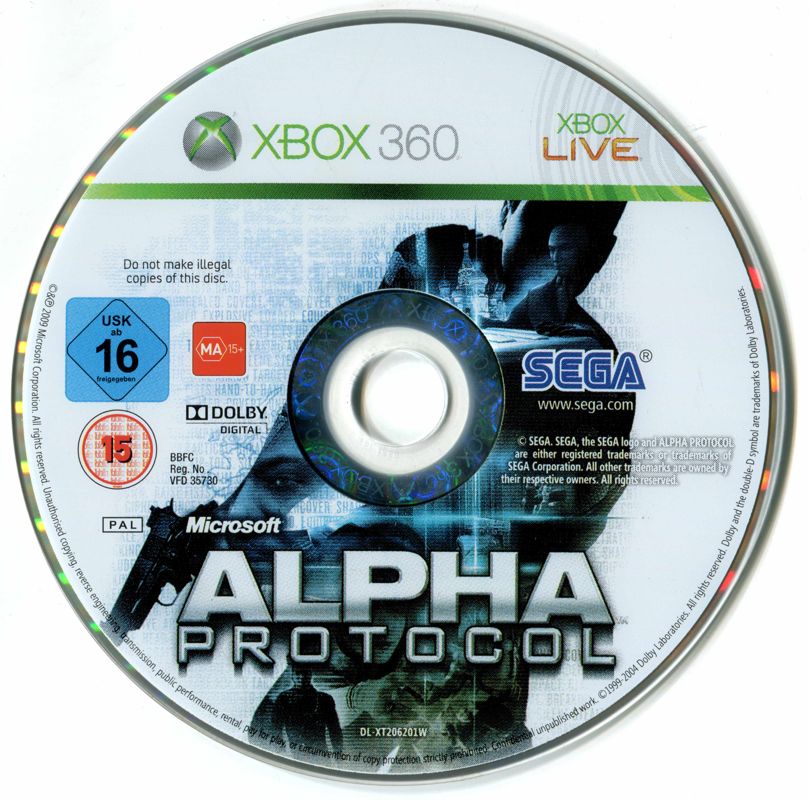 Media for Alpha Protocol (Xbox 360)