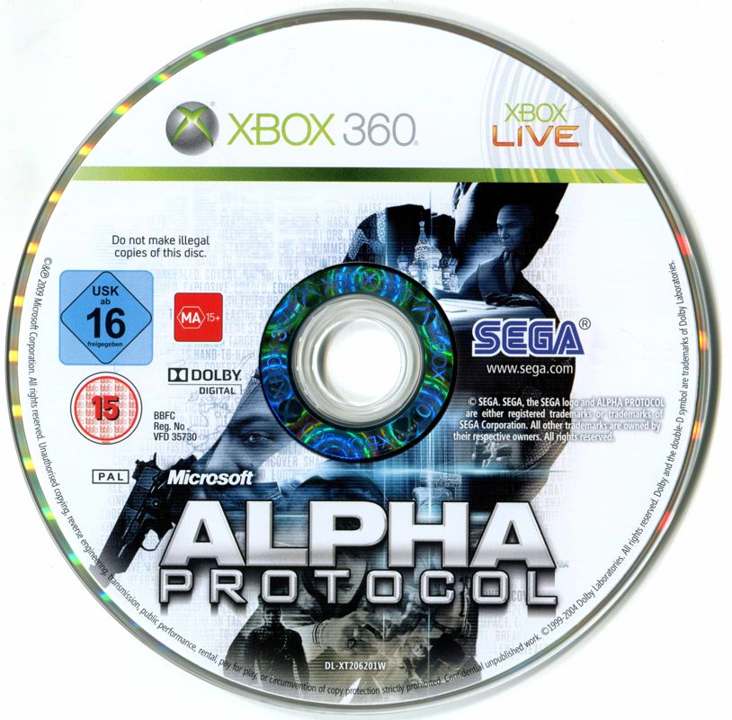 Media for Alpha Protocol (Xbox 360)