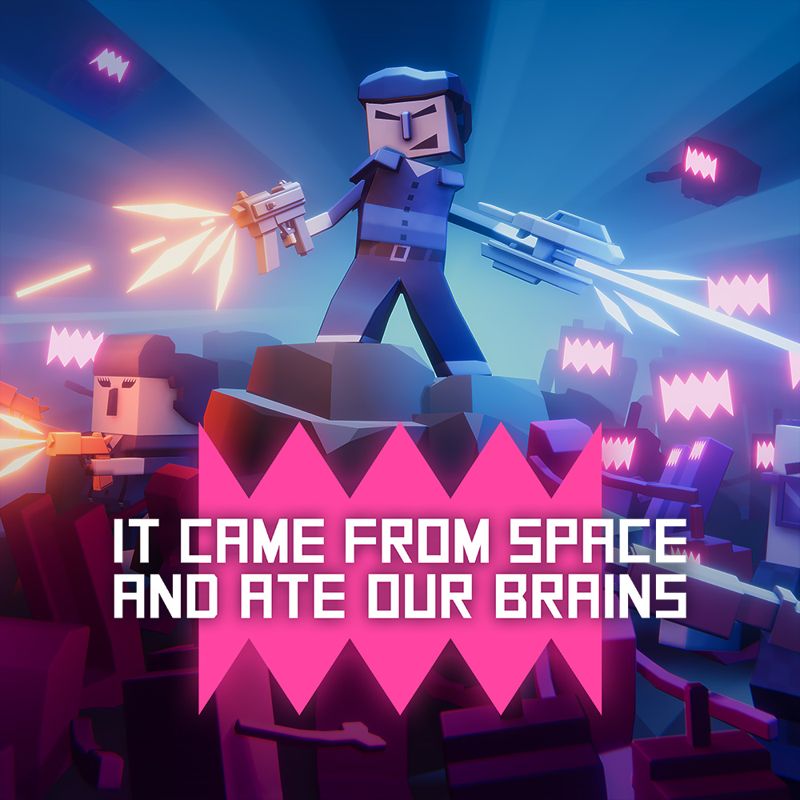 Front Cover for It came from space, and ate our brains (Nintendo Switch) (download release)