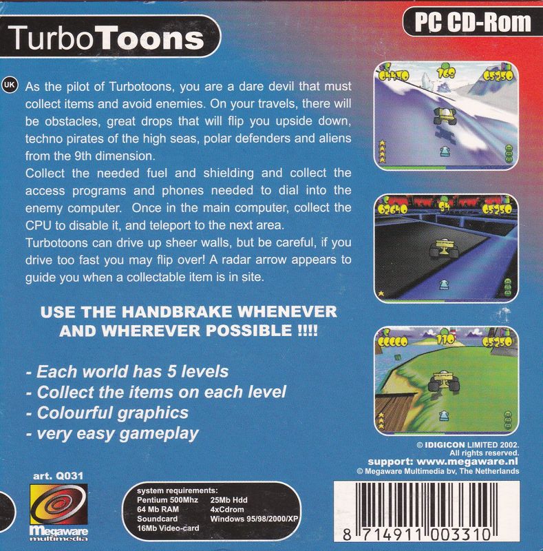 Other for 40 PC Games: Mega Game Box (Windows): Vol 31: TurboToons - Back