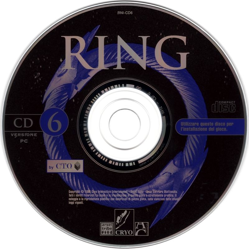 Media for Ring: The Legend of the Nibelungen (Windows): Disc 6