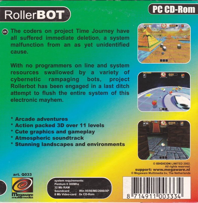 Other for 40 PC Games: Mega Game Box (Windows): Vol 33: RollerBot: Time Journey - Back
