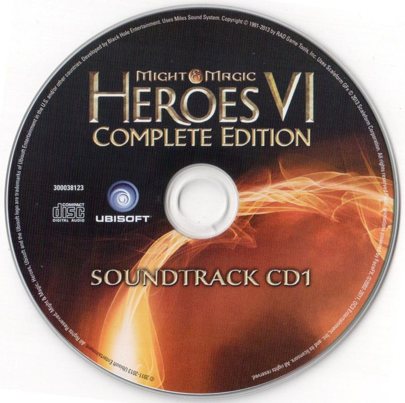 Soundtrack for Might & Magic: Heroes VI - Complete Edition (Windows) (Ubisoft Exclusive release): Disc 1