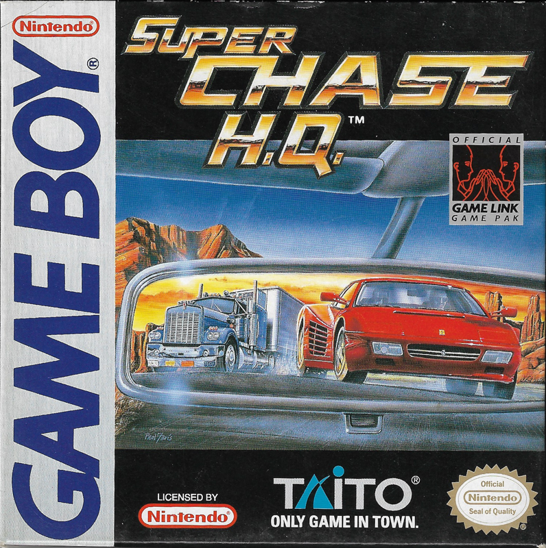 Front Cover for Super Chase H.Q. (Game Boy)