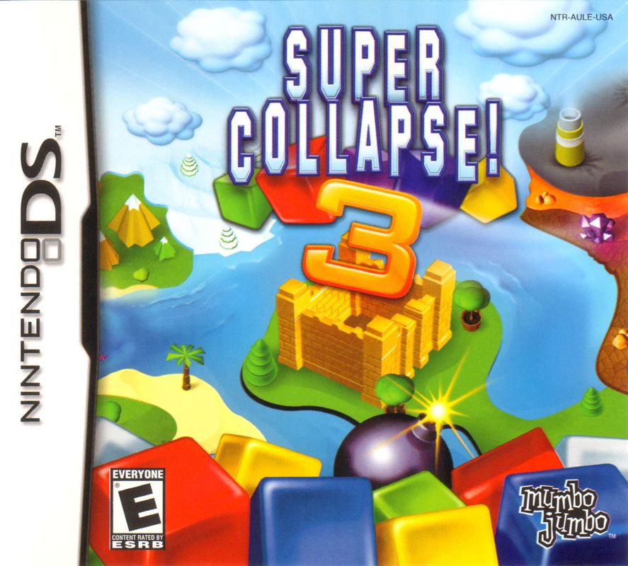 Front Cover for Super Collapse! 3 (Nintendo DS)