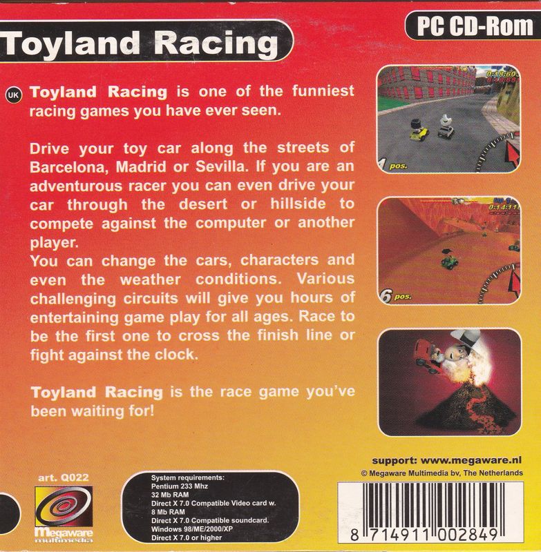 Other for 40 PC Games: Mega Game Box (Windows): Vol 22: Toyland Racing - Back