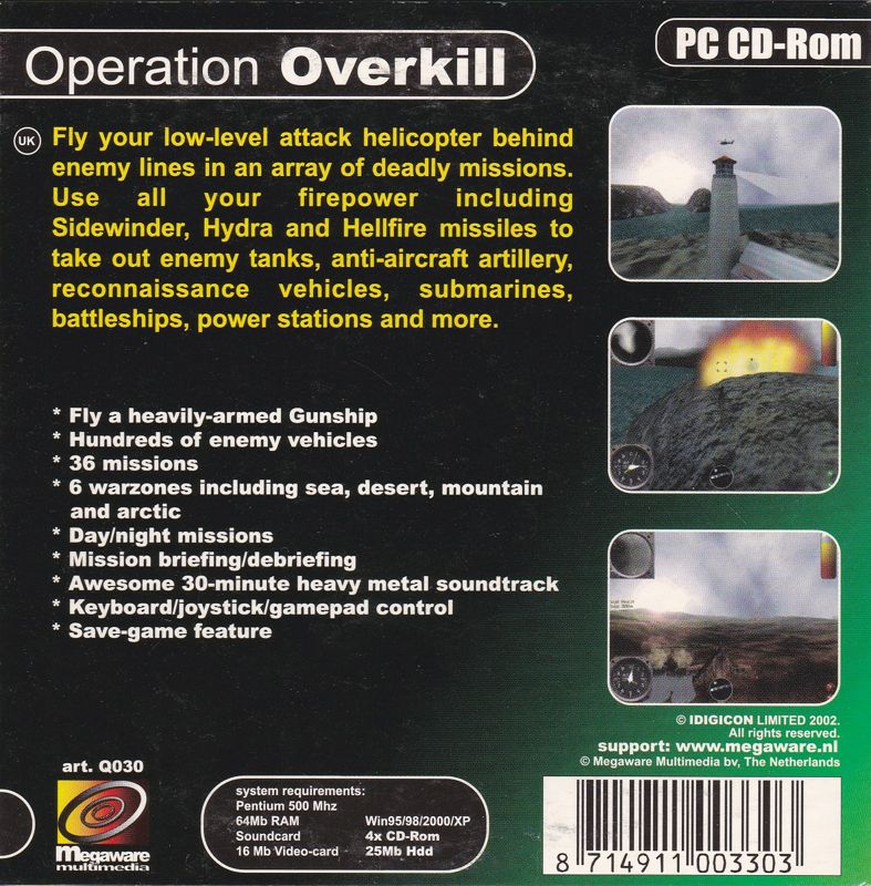 Other for 40 PC Games: Mega Game Box (Windows): Vol 30: Operation Overkill - Back