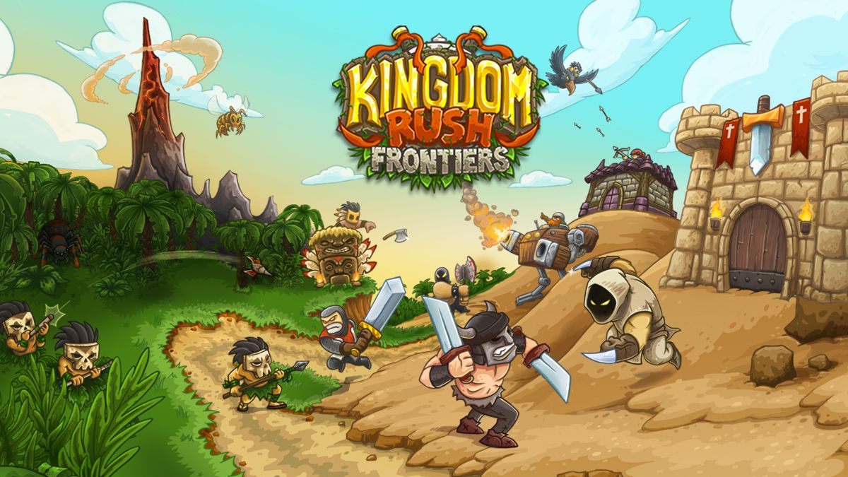 Front Cover for Kingdom Rush: Frontiers (Nintendo Switch) (download release): 2nd version (new style cover)