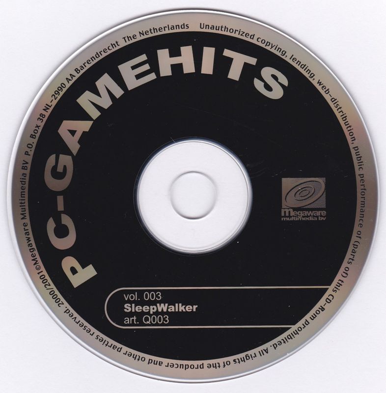 Media for 40 PC Games: Mega Game Box (Windows): Vol 3: Sleepwalker