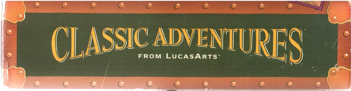 Spine/Sides for LucasArts Classic Adventures (DOS): Top