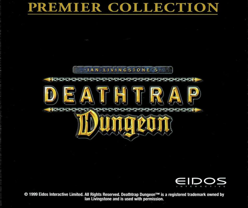 Ian Livingstone's Deathtrap Dungeon cover or packaging material - MobyGames