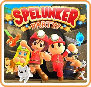 Front Cover for Spelunker Party! (Nintendo Switch) (download release): 1st version