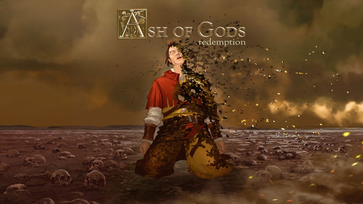 Front Cover for Ash of Gods (Nintendo Switch) (download release): 2nd version (new style cover)
