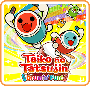 Front Cover for Taiko no Tatsujin: Drum 'n' Fun! (Nintendo Switch) (download release): 2nd version
