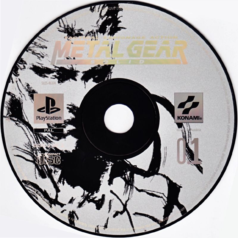 Media for Metal Gear Solid (PlayStation): Disc 1