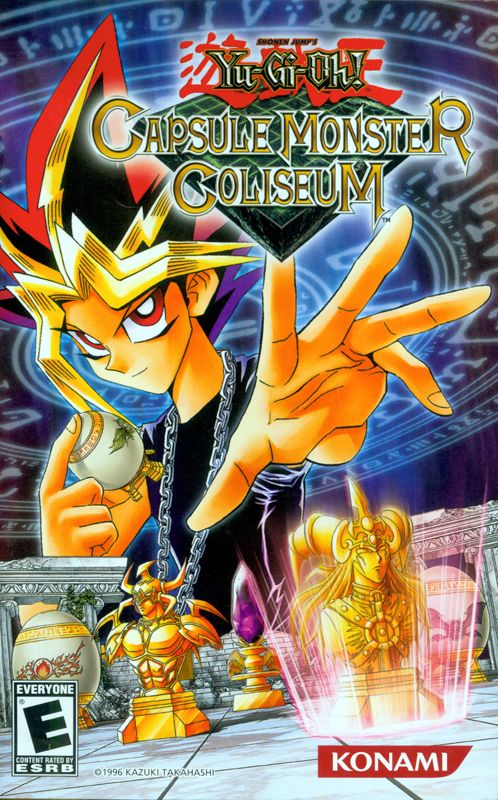 Manual for Yu-Gi-Oh!: Capsule Monster Coliseum (PlayStation 2): Front