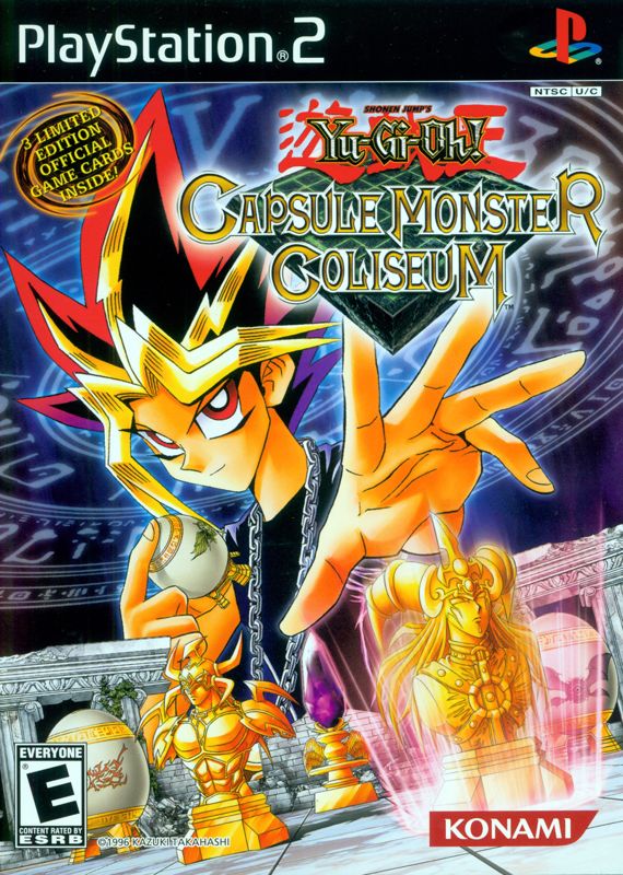 Front Cover for Yu-Gi-Oh!: Capsule Monster Coliseum (PlayStation 2)
