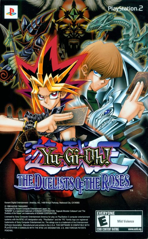 Yu-Gi-Oh Capsule Monster Coliseum Sony Playstation 2 Game