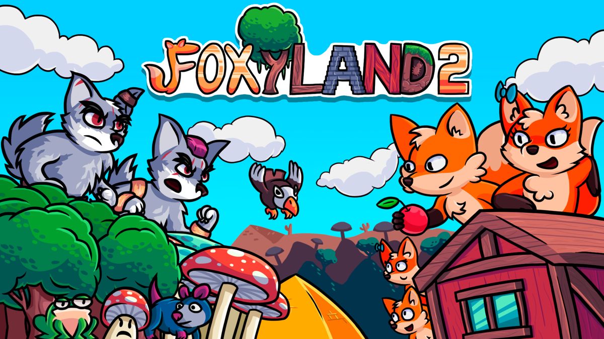 Front Cover for FoxyLand 2 (Nintendo Switch) (download release): 2nd version